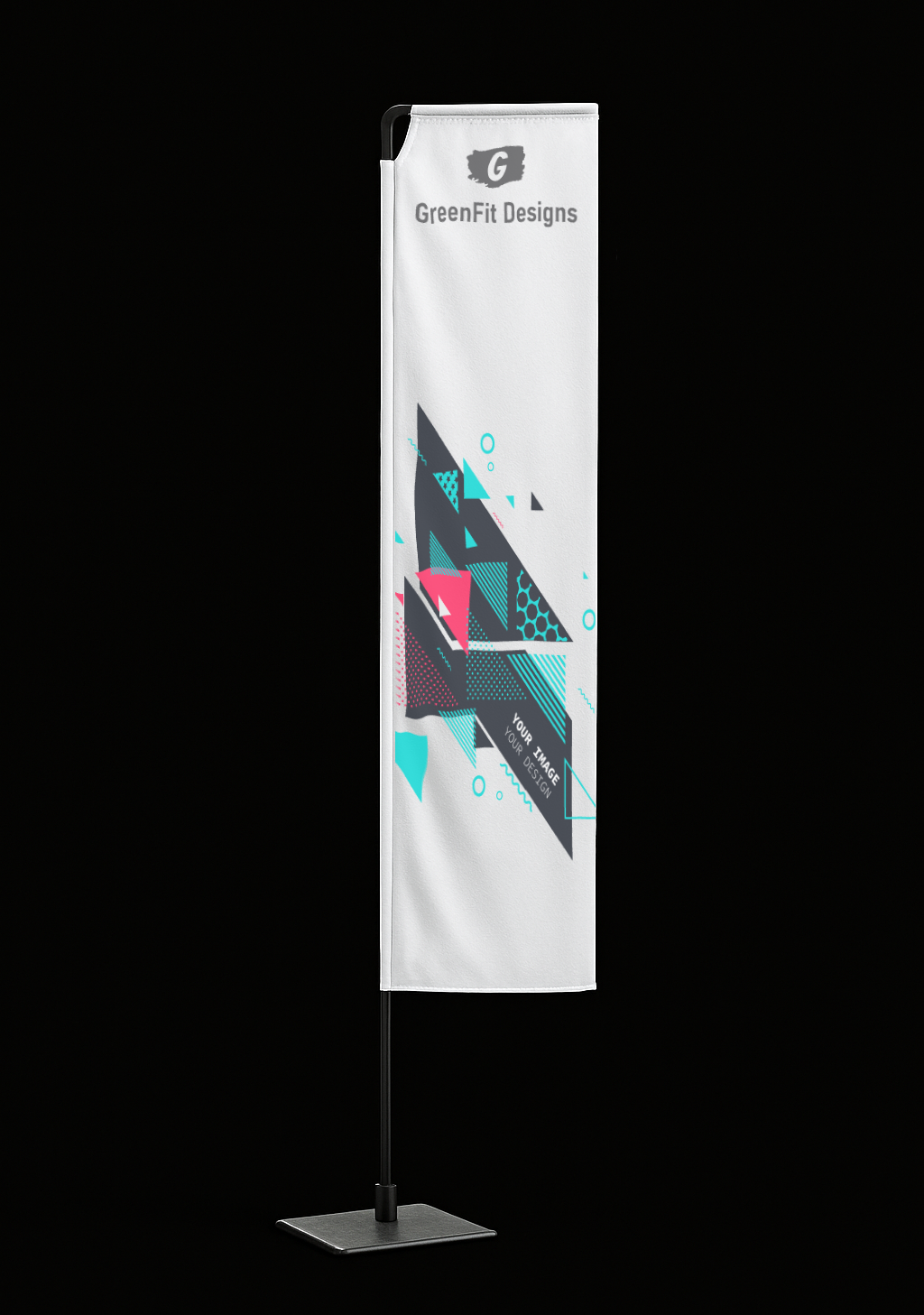 Concept Flagge (eckig)