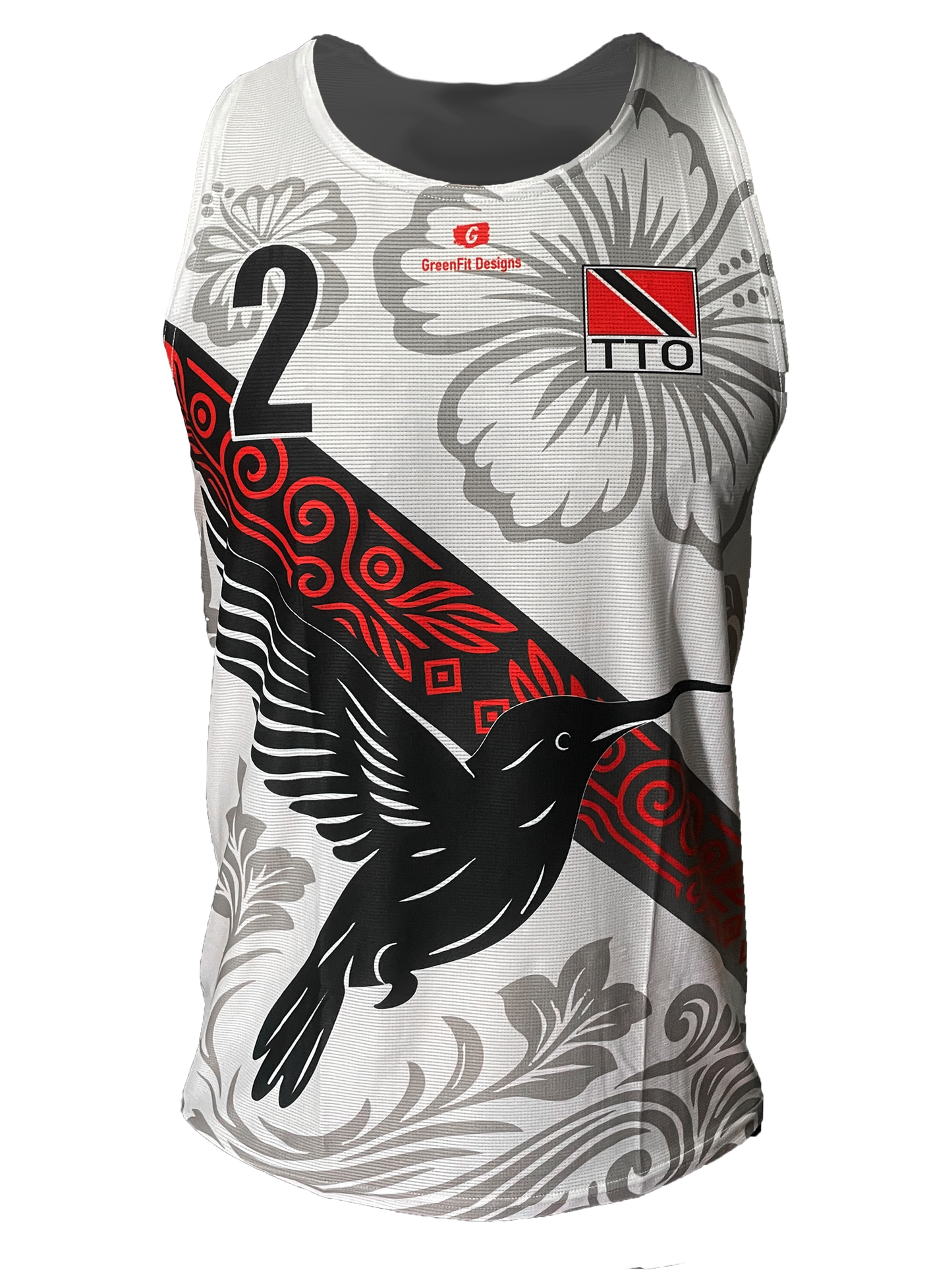 Concept Pro Tank-Top (Trinidad & Tobago - White)