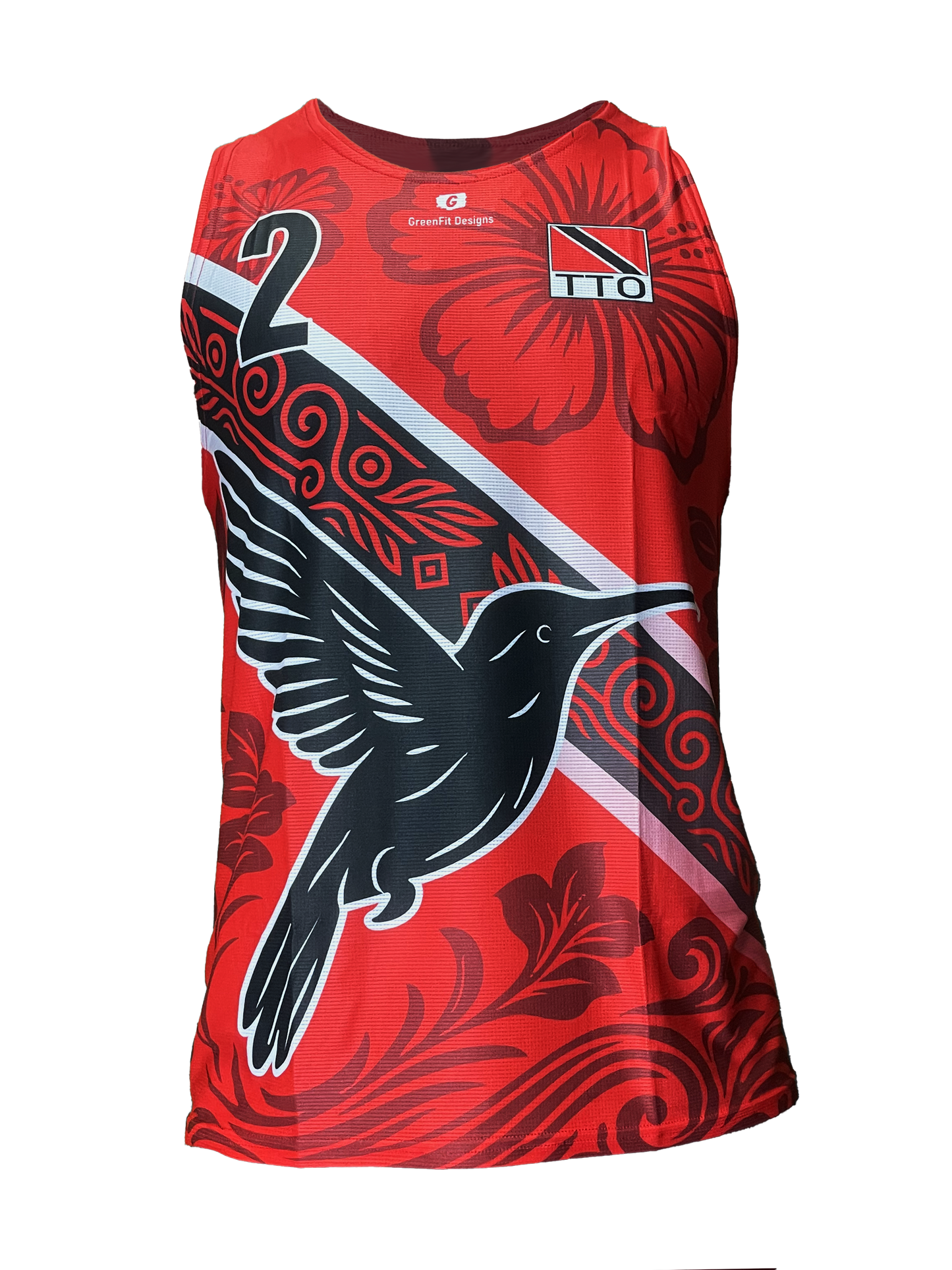 Concept Pro Tank-Top (Trinidad & Tobago - Red)